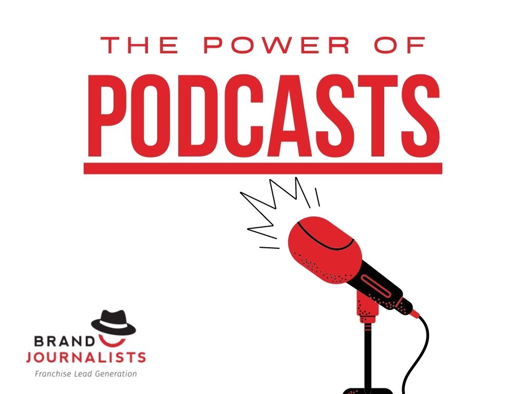 the power of podcasts graphic